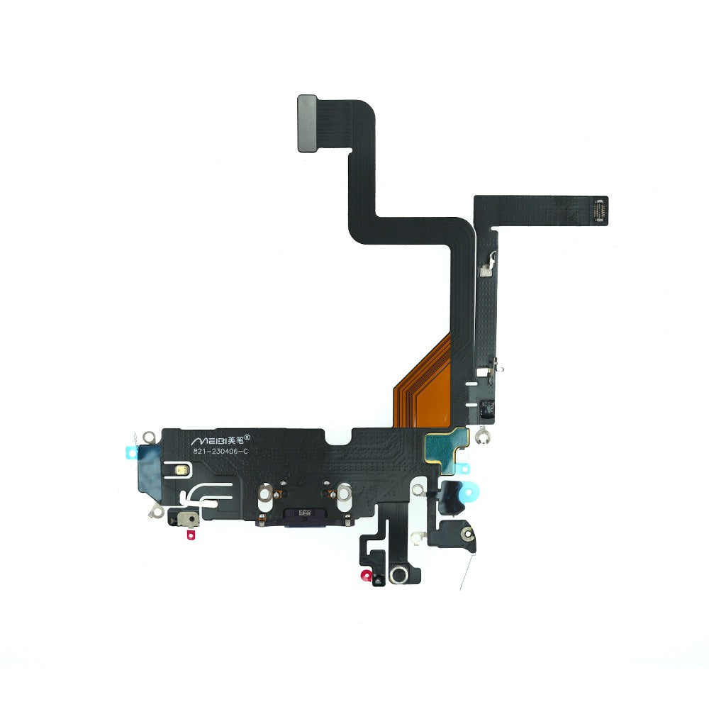 Red Charging Port for iPhone 14 Pro-Purple Red Charging Port for iPhone 14 Pro-Purple